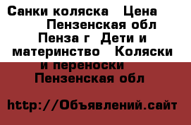 Санки-коляска › Цена ­ 1 200 - Пензенская обл., Пенза г. Дети и материнство » Коляски и переноски   . Пензенская обл.